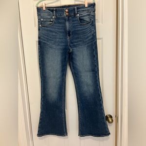 American eagle boot cut jeans. Size 14 short. Never worn.